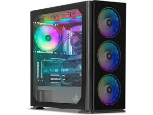  Skytech Gaming Azure PC Desktop – AMD Ryzen 7 7800X3D 4.2 GHz,  NVIDIA RTX 4090, 1TB NVME Gen4 SSD, 32GB DDR5 RAM RGB, 1000W Gold PCIE 5.0  PSU, 360mm AIO, 11AC