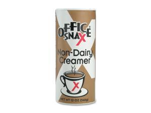Office Snax 00020 Reclosable Canister of Powder Non-Dairy Creamer, 12-oz.