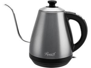 Rosewill RHKT-17002G 1-Liter Electric Gooseneck Kettle Water Boiler with Variable Temperature Control Precise Spout 1000W Quick Heating for Pour Over Coffee and Tea, Stainless Steel (Galaxy Grey) Rosewill RHKT-17002G 1-Liter Electric Gooseneck Kettle Water Boiler with Variable Temperature Control Precise Spout 1000W Quick Heating for Pour Over Coffee and Tea, Stainless Steel (Galaxy Grey)