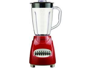 Brentwood JB220R Black 12 Speed Blender Plastic Jar - Red 12 speeds Brentwood JB220R Black 12 Speed Blender Plastic Jar - Red 12 speeds