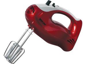 Hamilton Beach 6-Speed Electric Hand Mixer with Snap-On Case, Twisted Wire Beaters, Milkshake Rod, Dough Hooks, Whisk, Black (62620)