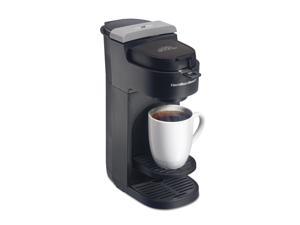  Hamilton Beach Convenient Craft Rapid Cold and Hot Brew Coffee  Maker, 16 oz. Single Serve Grounds Brewer, White (42500): Home & Kitchen