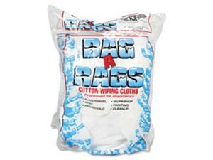 Office Snax Cotton Wiping Cloths Assorted Sizes 1 lb Bag WE/BE 00070