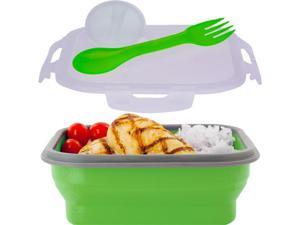 Smart Planet OCC8DR Green Eco Collapsible Meal Kit 1 Inner Smart Planet OCC8DR Green Eco Collapsible Meal Kit 1 Inner