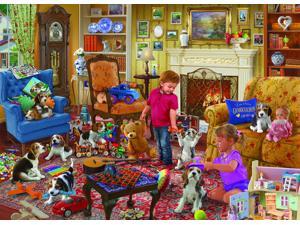 Puppy Playtime Dog Puzzle For Adults And Kids 1000 Piece Jigsaw Puzzle