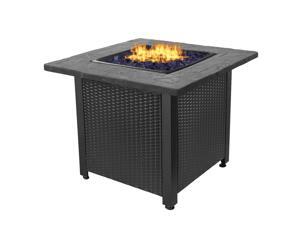Endless Summer 30" Push Button Start All Weather Outdoor Patio LP Gas Fire Pit 