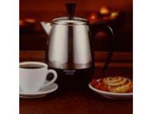 FARBERWARE FCP240 Stainless Steel 2-4 Cup Percolator FARBERWARE FCP240 Stainless Steel 2-4 Cup Percolator