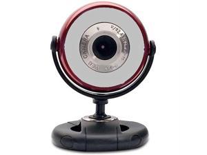 Gear Head WC750RED-CP10 Gear head red 1 3mp webcam for pc
