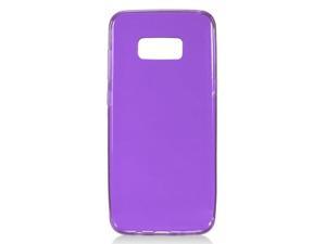 Samsung Galaxy S8 Plus Case Slim & Flexible Anti-shock Crystal Silicone Protective TPU Gel Skin Case Cover [Purple]