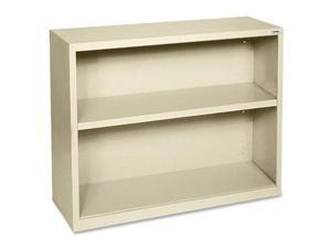 Lorell Steel Bookcase 2-Shlef 34-1/2'x13'x30' Putty 41281