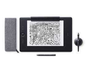 Wacom Intuos Pro Paper Edition digital graphic drawing tablet for Mac or PC, Large (PTH860P), NEW MODEL Wacom Intuos Pro Paper Edition digital graphic drawing tablet for Mac or PC, Large (PTH860P), NEW MODEL