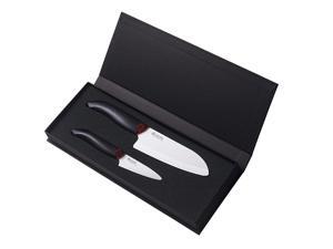 Kyocera Fk2pcwh3 Black Set Of 2 Knives 3 Inch Pairing 5.5Inch Kyocera Fk2pcwh3 Black Set Of 2 Knives 3 Inch Pairing 5.5Inch