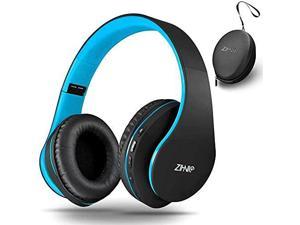 bluetooth headphones over-ear, zihnic foldable wireless and wired stereo headset micro sd/tf, fm for cell phone, pc, soft earmuffs & light weight for.