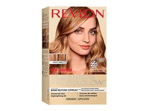 Revlon Color Effects Frost & Glow At-Home Hair Highlights Lightening Bleach Dye Kit, Easy Cap & Hook, with Anti-brass Violet Conditioner, Ammonia & .
