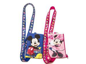Disney Set of 2 Mickey and Minnie Mouse Lanyards with Detachable Coin Purse by n/a