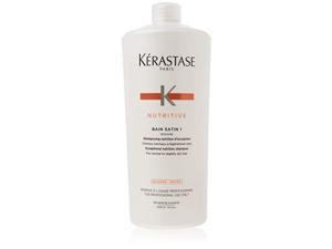 KERASTASE Nutritive Bain Satin 1 Exceptional Nutrition Shampoo (For Normal to Slightly Dry Hair) 1000ml/34oz