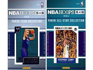 NBA Charlotte Bobcats Licensed 2015-16 Hoops Team Plus All-Star Trading Card Set