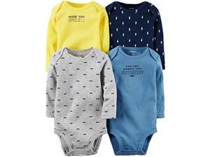 Carters Baby Boys Multi-pk Bodysuits 126g338, Assorted, Newborn
