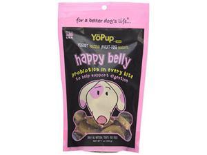 Yoghund Yopup Happy Belly Wheat Free Biscuits With Yogurt Probiotic Icing For Pets, 7-Ounce