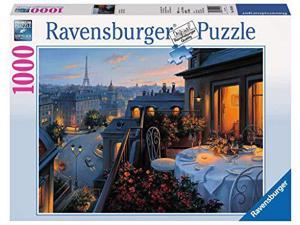 Ravensburger Paris Balcony 1000 Piece Jigsaw Puzzle for Adults Every piece is unique, Softclick technology Means Pieces Fit Together Perfectly