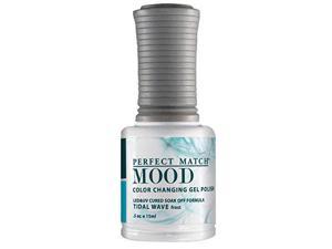 LeChat - Perfect Match Mood Gel Polish - Tidal Wave - (0.5 Ounce) - Frost Finish - Changes with Temperature - Long Lasting Shine
