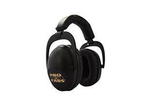 Pro Ears - Ultra Sleek - Hearing Protection - NRR 26 - Ear Muffs - Black