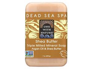 One With Nature - Shea Butter Bar Soap 7 oz