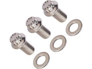 ARP 4306801 Stainless Steel 3-Piece Lower Pulley Bolt Kit