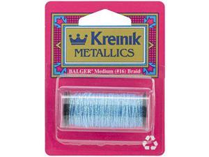 Kreinik No.16 11-Yard Metallic Braid, Medium, Blue Grass