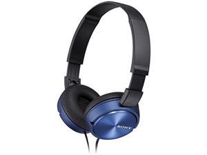 Sony Foldable Headphones - Metallic Blue 