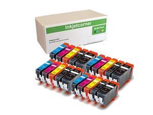 2 Yellow 2 ph PIXMA MG5420 2 Cyan PIXMA iP7220 CLI-251 BK//C M Y Color//Black PGI-250BK 250 Compatible Inkjet Cartridge 2 Black PIXMA MG7120 PIXMA MG6320 PIXMA MG5520 2 Magenta 10 Pack Sherman Ink Cartridges Long Lasting Ink For Printers PIXMA MX922