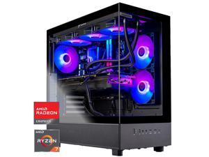 Skytech Azure Gaming PC Desktop, Ryzen 7 7800X3D 4.2 GHz (5GHz Turbo), AMD RX 9070 XT ...