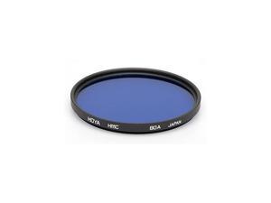 Hoya 80A Daylight to Tungsten Conversion Glass Filter - Blue, 49mm