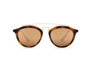 Ray-Ban RB4257 Gatsby II Sunglasses (Tortoise Brown and Gold/Copper Mirror)