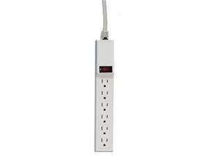 Power Strip,6 Outlet,Built-in Circuit Breaker,15' Cord,Gray CCS55157 Power Strip,6 Outlet,Built-in Circuit Breaker,15' Cord,Gray CCS55157