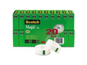 Scotch 109 Wallsaver Removable Poster Tape, Double-Sided, 3/4 x 150,  W/Disp., 1 Roll 