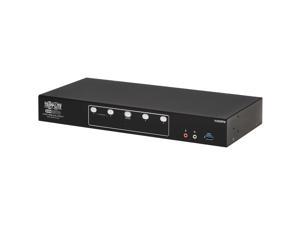 Tripp Lite B006-HD2UA4 HDMI Dual-Display KVM Switch - 1 Computer(s) - 4096 x 2160 - 50 Hz, 60 Hz - 1 x Network (RJ-45) - 8 x USB - 10 x HDMI.
