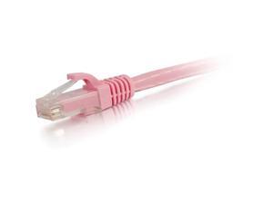 C2G 50869 25 ft. Cat6a Snagless Unshielded (UTP) Ethernet Network Patch Cable - Pink