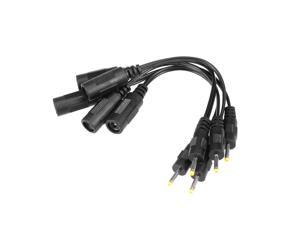 Tivolii LED Car Cigarette Lighter 1 Set 3-Way LED Car Cigarette Lighter 2 USB 120W Power Adapter Durable Socket Splitter Auto Charger for Mobile Phones