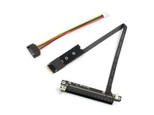 Graphics extension cable M.2 M2 to x16 PCIE For PC Mining 35CM Plug and Play Graphics extension cable M.2 M2 to x16 PCIE For PC Mining 35CM Plug and Play