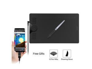 Huion HS610 Graphics Drawing Tablet with Touch Ring and 28 Express Keys, Battery-Free Stylus, 8192 Pressure Sensitivity, Compatible with Mac, PC or Android Mobile Huion HS610 Graphics Drawing Tablet with Touch Ring and 28 Express Keys, Battery-Free Stylus, 8192 Pressure Sensitivity, Compatible with Mac, PC or Android Mobile