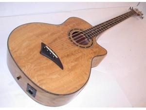 Dean Exotica Quilt Ash Acoustic Electric Bass +Aphex Dean Exotica Quilt Ash Acoustic Electric Bass +Aphex