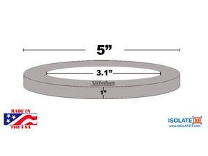 Sorbothane Hard Drive Shock Protection Corner Pad 1//10 Thick 50 Duro Isolate It 8 Pack