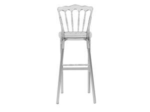 Commerical Seating Products Napleon Clear Barstool Chairs