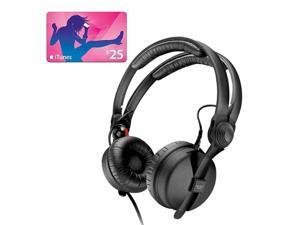 Sennheiser HD 25-1 II Closed Back Headphones with Free $25 Gift Card Bundle 