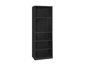 JAYA Simply Home 5-Shelf Bookcase, Black