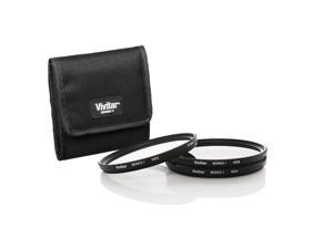 Vivitar 62mm 3-Piece Solid Neutral Density Filter Kit with ND2, ND4 & ND8 Filter