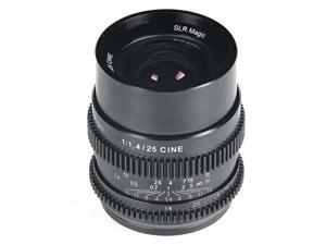 SLR Magic 25mm f/1.4 Hyperprime Full Frame Cine Lens (Sony E Mount) #SLR-2514FE 