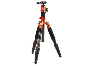 Hyx Four-Section Telescoping Aluminum-Magnesium Alloy Self-Standing Monopod with Support Base Bracket Camera Parts Accessories