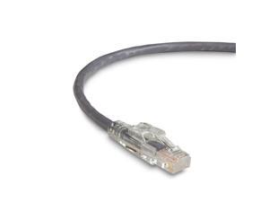 GigaTrue 3 CAT6 550-MHz Lockable Patch Cable (UTP), Gray, 5-ft. (1.5-m)